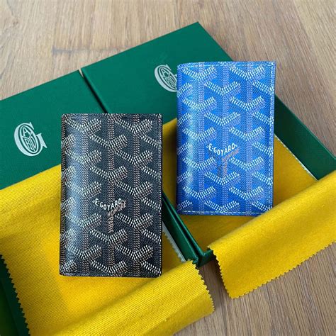 men's goyard card wallet|Goyard card holder price 2022.